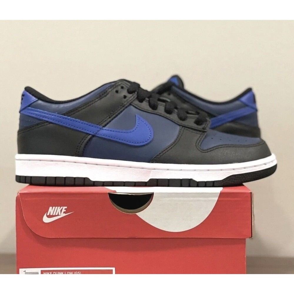 NEW Sz 6y / 7.5 Women's Nike Dunk Low Sneaker Midnight Navy DH9765-402 FAST SHIP